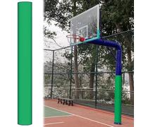 Imbottitura personalizzata per canestro da basket, involucro protettivo resistente agli urti, per interni ed esterni, adatto per pali tondi/quadrati, grigio, copertura di sicurezza per un gioco