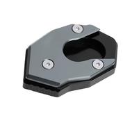 Imbottitura Piastra Cavalletto Laterale Moto per Kawasaki per X300 per X250 per 1000SE Accessori per Moto CNC Cavalletto Laterale Supporto Piastra Motorcycle Kickstand Pad Side(Titanium)