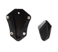 Imbottitura Piastra Cavalletto Laterale Moto per ZONTES per ZT 368G Supporto per Estensione Cavalletto Laterale per Moto Ingrandisci Motorcycle Kickstand Pad Side(Black1)