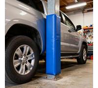 Imbottitura protettiva in schiuma per pali e paletti, design avvolgente per sicurezza e assorbimento degli urti, ideale per garage, cantina e aree sportive