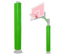 Imbottitura resistente avvolgente per pali imbottiture metalliche rotonde/quadrate per interni/esterni per garage scantinati protezioni per pali da parco giochi,Verde,Square 20×20×180cm