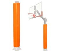 Imbottitura resistente avvolgente per pali imbottiture metalliche rotonde/quadrate per interni/esterni per garage scantinati protezioni per pali da parco giochi,Arancia,Square 20×20×180cm