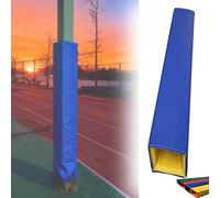 Imbottitura resistente per pali da basket, quattro barriere quadrate di collisione per la sicurezza del garage e del seminterrato