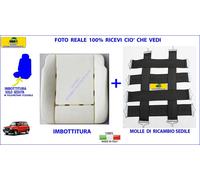 IMBOTTITURA SEDUTA + KIT CINGHIE 6 PZ. PER FIAT PANDA I° SERIE dal 1986 al 2003