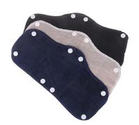 Imbottiture antisudore per caschi, Elmetto antisudore 18 pezzi Snap-On Casco Lin Pad Multicolor Luogo di lavoro(Blue)