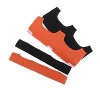 Imbottiture antisudore per caschi, Fascia antisudore for elmetto protettivo 12 pezzi for casco saldato, cuscino imbottito, fascia for capelli multicolore(Black)
