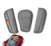 Imbottiture Cintura 3pz | Copri Cintura Auto | Copricintura Sicurezza | Morbidi Cuscinetti Antiscivolo Per Sedile Auto, Passeggino & Seggiolino Bambini