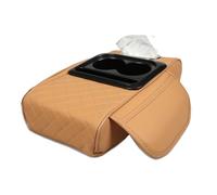Imbottiture per Braccioli per Honda Brio I, Brio II, City II, Civic IX Hatchback, Multifunzionale Copribracciolo per Autos, Auto Pelle Console Centrale CopriBraccioli,A