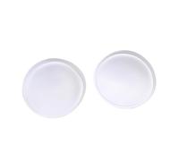 Imbottiture Rimovibili per Reggiseno, Cuscinetti Push-up in Spugna Rotondi for Costume da Bagno e Reggiseno, 2 Pezzi, Multicolore, 11,5 cm(White)