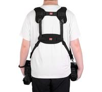 Imbracatura a sgancio rapido per fotocamera doppia regolabile e rimovibile DSLR