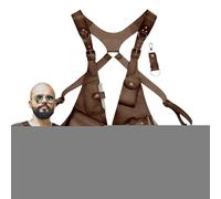 Imbracatura antifurto in pelle, Imbracatura antifurto, Borsa per telefono di sicurezza vintage medievale, Borsa a tracolla sotto le ascelle, portafoglio con tracolla regolabile, portafoglio per