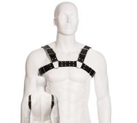 Imbracatura BDSM Bull Dog Leather Body - Nera