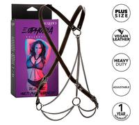 Imbracatura BDSM Plus Size Calexotics Euphoria Multichain
