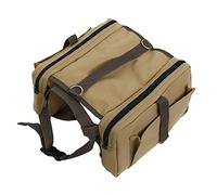 Imbracatura classica senza tirare per cani di taglia grande con sacchetti e toppe zaino da trekking cucciolo di piccola taglia borsa da sella per cani zaino per forniture