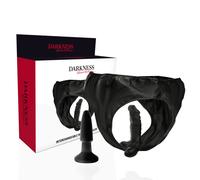 Imbracatura con Dildo e Plug Intercambiabile Darkness