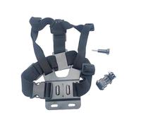 Imbracatura con fascia toracica, compatibile con Insta360, compatibile con GoPro, supporto for clip for telefono for action cam(Chest strap 3 pieces)