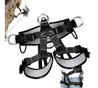 Imbracatura da arrampicata, imbracatura da arrampicata | Cintura di sicurezza regolabile Half Corps Harness per arrampicata | Strongti cinghie di carico, cinghie di sostegno spesse per attrezzatura in