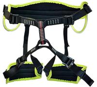 Imbracatura da Arrampicata Unisex, Cinture di Sicurezza Sicure per Mezzo Corpo, Cintura di Sicurezza per Protezione Dell'anca in Vita per Arrampicata su Roccia, Alpinismo, Soccorso Ant, Green