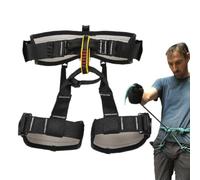 Imbracatura Da Arrampicata Uomo Attrezzatura Anticaduta per Arrampicata | Imbracatura Di Sicurezza Regolabile Attrezzatura Da Alpinismo Per Alpinismo, Soccorso, Speleologia, Tetti, Caccia, Parete