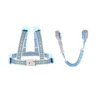 Imbracatura da passeggio per bambini, regolabile, non persa, guinzaglio con lucchetto riflettente per bambini, comodo per il bambino