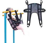 Imbracatura da toilette per ascensore paziente, cinghia di trasferimento dell'imbracatura della doccia medica per handicap commode completo del corpo