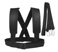 Imbracatura da traino, multiuso, per allenamento di resistenza, gilet per sollevamento , cintura in nylon, attrezzatura per il condizionamento della fisica