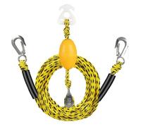 Imbracatura da traino per sci nautico, puleggia fuoribordo, corda da traino per barca, per wakeboard, wakesurf, tubo gonfiabile, lago, fiume, attrezzatura marina, pontone, sci, sport e altri