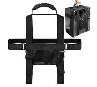 Imbracatura - da trasporto da scrivania | Regolabile in Nylon, Supporto per montaggio a torre per computer, Design con tasca a doppia rete, accessorio a T