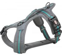 Imbracatura per Cani Trixie Fusion Confort Grafite Azul Océano L/XL