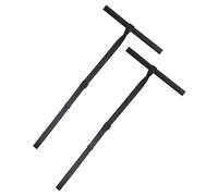 Imbracatura di cattura della dinamofilia - Coppia di cinghie di supporto di lunghezza personalizzate che proteggono le ripetizioni di peso libero di di assistenza affidabile che riduce il