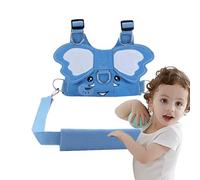 Imbracatura di sicurezza per bambini e guinzaglio di sicurezza pieghevole per bambini, corda anti-smarrimento, cinghia da passeggio per bambini, per esterni, viaggi e parchi