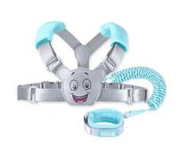 Imbracatura di sicurezza per bambini, zaino per guinzaglio per bambini, 4 in 1, redini per camminare, con cinturino anti-smarrimento, guinzaglio da passeggio con cintura di sicurezza da polso