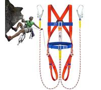 Imbracatura Di Sicurezza Uomo BTP, Imbracatura Di Lavoro Robusta Per Tutto Il Corpo Con Cordino Assorbente Accessori Ergonomici A Rilascio Rapido Per Manutenzione Torri