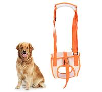 Imbracatura di Sollevamento per Cani da Compagnia, Cintura di Supporto per le Gambe Posteriori del Cane in Rete Aiuta il Sollevamento di Cani Disabili Aiuta con Lesioni Articolari di Scarsa(L)