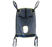 Imbracatura for WC Imbracatura a maglie larghe for doccia Uso domestico Cintura di trasferimento elettrica con supporto for la testa Comoda medica for disabili Imbracatura for tutto il corpo
