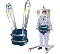 Imbracatura imbottita di alta qualità, cintura for ausili for camminare in piedi for infermieri, anziani, disabili, imbracatura a quattro punti for sollevamento completo del corpo