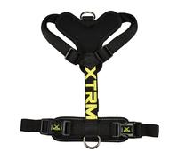 Imbracatura Nayeco X-TRM Chronos Neon Flash nera - Imbottitura ad H per comfort e sicurezza