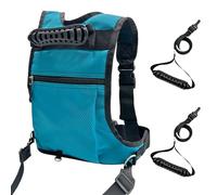 Imbracatura per allenamento sci, con zaino e guinzagli ammortizzanti, da snowboard per bambini, imbracatura per praticare lo snowboard, per sci, snowboard per ragazzi, ragazze, bambini