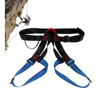 Imbracatura per arrampicata su roccia - Imbracatura di sicurezza per arrampicata su medio corpo | Rinforzo di sicurezza multifunzionale per soccorso, alpinismo e rappel