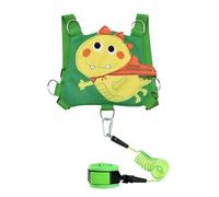 Imbracatura per Bambini con Guinzaglio,Cintura Antiscivolo Per Infanti - Guinzaglio Riflettente a Dinosauro con Polsiera per Uso Quotidiano, Parco Divertimenti, Viaggi e Shopping