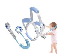 Imbracatura per bambini con guinzaglio, guinzaglio per bambini - Guinzagli 3 in 1 per bambini che si illuminano al buio, collegamento al polso anti-smarrimento - Imbracatura di sicurezza per