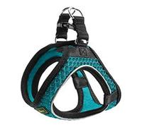 Imbracatura per Cani Hunter Hilo-Comfort Turchese Taglia XS [35-37 cm]