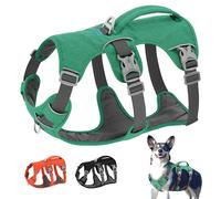 Imbracatura per cani in Nylon pettorina riflettente per cani gilet resistente con manico regolabile per cani di taglia piccola e media Bulldog Walking