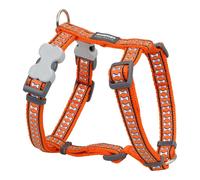 Imbracatura per Cani Red Dingo Osso Riflettente 25-39 cm Arancio