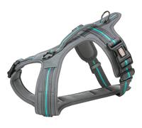 Imbracatura per Cani Trixie Fusion Confort Grafite Azul Océano M/L