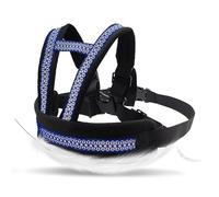 Imbracatura per moto per bambini - Cinghie a spalla regolabili e traspiranti | Cintura di sicurezza con fascia riflettente, mantiene il bambino al sicuro come passeggero, imbottito per un maggiore