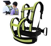 Imbracatura per per bambini di età compresa tra 2 e 12 anni Imbracatura per per bambini regolabile riflettente con impugnatura Doppia spalla Carico pesante Anti-caduta Sicurezza per bam