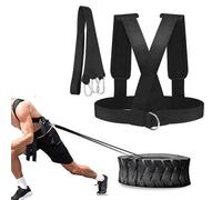 Imbracatura per slitta con tracolla regolabile e imbottita per allenamento