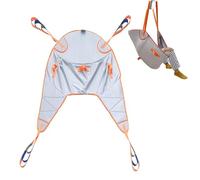 Imbracatura per sollevamalati con poggiatesta,Imbracatura per toiletteper pazienti Anziani,Imbracatura per Sollevamento per l'assistenza Imbracatura per Gambe Divise per Disabili(L)