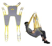 Imbracatura per sollevamalati Con supporto for testa e schiena, imbracature imbottite con divise for le gambe e apertura for comoda for anziani disabili